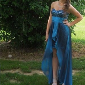 Prom dress- Strapless